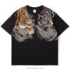 Legendary Dragon and Roaring Tiger Sukajan T-shirt Legendary Dragon and Roaring Tiger Sukajan T-shirt