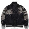 Legendary Dragon Bird Embroidery Stand Collar Japanese Jacket 2 Legendary Dragon Bird Embroidery Stand Collar Japanese Jacket 2