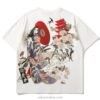 Japanese Ancient Geisha Sukajan T-shirt 4 Japanese Ancient Geisha Sukajan T-shirt 4