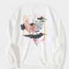 Cloud Crane Harajuku Hoodies Casual Pullover Cotton Sweatshirt 3