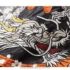 Retro Satin Dragon Embroidery Splicing Stand Collar Sukajan Souvenir Jacket 10
