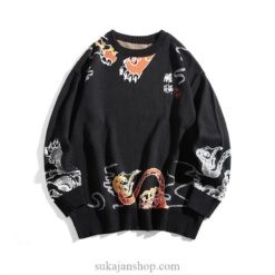 Mythical Cute Lion Knitted Sweater 2