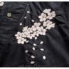 Golden Japanese Embroidery Stand Collar Sukajan Souvenir Jacket 10
