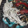Satin Phoenix Roaring Tiger Dragon Embroidery Sukajan Jacket 6
