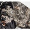 Japanese Satin Dragon Embroidery Bird Sukajan Jacket 10 Japanese Satin Dragon Embroidery Bird Sukajan Jacket 10