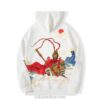 Mythical Cloud Sky Monkey King Embroidered Sukajan Hoodie 2