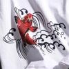 Jumping Japanese Koi Carp Sukajan T-shirt 3 Jumping Japanese Koi Carp Sukajan T-shirt 3