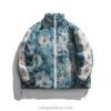 Chrysanthemum Winter Casual Embriodery Flower Parkas Jacket 3 Chrysanthemum Winter Casual Embriodery Flower Parkas Jacket 3