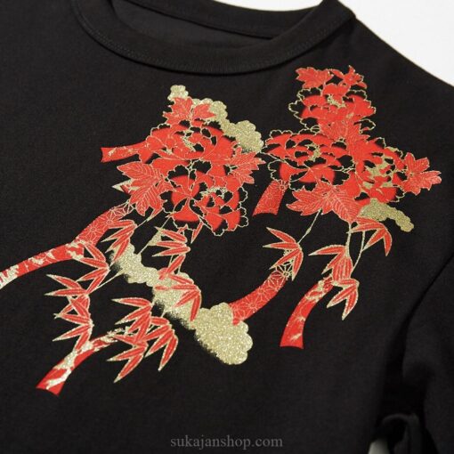 Japanese Ancient Geisha Sukajan T-shirt 5