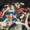 Oversized Floral Geisha Japanese Sukajan T-shirt 6