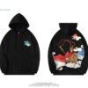 Mythical Cloud Sky Monkey King Embroidered Sukajan Hoodie 13