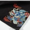 Summer Cotton Embroidery Dragon T Shirt 6 Summer Cotton Embroidery Dragon T Shirt 6
