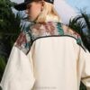 Flower Embroidery Patchwork Japanese Sukajan Jacket 4 Flower Embroidery Patchwork Japanese Sukajan Jacket 4