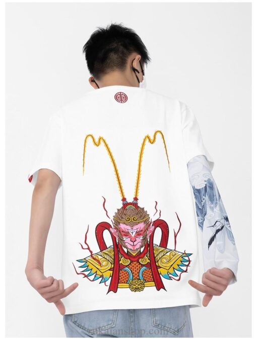 Monkey King Chinese Sukajan T-shirt 12