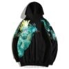 Casual Peacock Tail Japanese Souvenir Hoodie 6