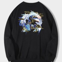 Phoenix Landscape Sukajan Sweatshirt 1