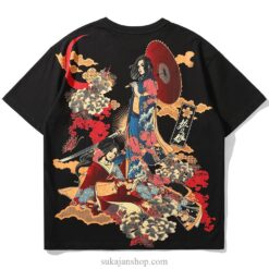 Japanese Geisha Ancient Sukajan T-shirt