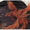 Embroidery Dragon Phoenix Flower Graphic Stand Collar Sukajan Jacket 15