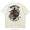 Dragon Rocking Graphic Geisha Sukajan T-shirt 4