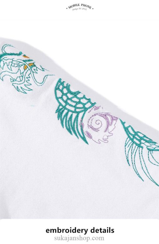 Dragon Logo Embroidery T-shirt 6