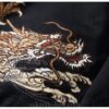 Legendary Dragon Cherry Flowers Embroidered Sukajan Zip-Up Hoodie 17