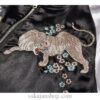 Roaring Retro Satin Tiger Flower Embroidery Sukajan Souvenir Jacket 10
