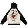 Harajuku Geisha Rocking Japanese Sukajan Print Hoodie Harajuku Geisha Rocking Japanese Sukajan Print Hoodie
