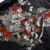 Japanese Embroidery Geisha Riding Dragon Embroidered Sukajan Souvenir Jacket 4