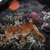 Full Red Moon Tiger Embroidery Winter Sukajan Jacket 4