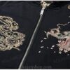 Ancient Dragon Retro Embroidered Sukajan Zip-Up Hoodie 12 Ancient Dragon Retro Embroidered Sukajan Zip-Up Hoodie 12