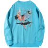 Cloud Crane Harajuku Hoodies Casual Pullover Cotton Sweatshirt 1