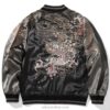Fiery Embroidery Dragon Graphic Casual High Street Sukajan Jacket 4
