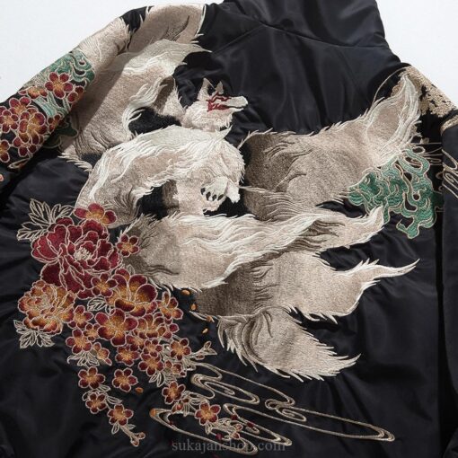 Fearless Harajuku Japanese Embroidery Sukajan Souvenir Jacket 4