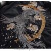 Fearless Embroidery Dark Phoenix Graphic Stand Collar Sukajan Souvenir Jacket 11 Fearless Embroidery Dark Phoenix Graphic Stand Collar Sukajan Souvenir Jacket 11