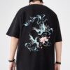 Summer Phoenix Embroidery Harajuku Vintage T Shirt 2 Summer Phoenix Embroidery Harajuku Vintage T Shirt 2