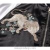 Roaring Retro Satin Tiger Flower Embroidery Sukajan Souvenir Jacket 11 Roaring Retro Satin Tiger Flower Embroidery Sukajan Souvenir Jacket 11