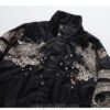 Legendary Dragon Bird Embroidery Stand Collar Japanese Jacket 9 Legendary Dragon Bird Embroidery Stand Collar Japanese Jacket 9