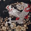 Mythical Dragon Floral Embroidered Sukajan Zip-Up Hoodie 5