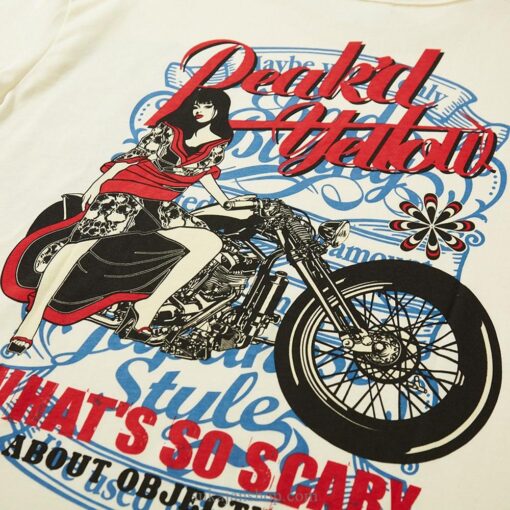 Geisha Biker Biker Sukajan T-shirt 5