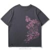 Geisha Full Moon Floral Sukajan T-shirt 3