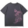Geisha Full Moon Floral Sukajan T-shirt 3 Geisha Full Moon Floral Sukajan T-shirt 3