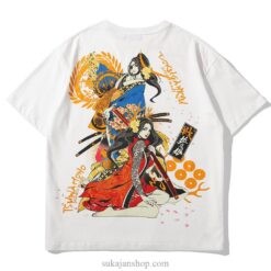 Ancient Japan Geisha Sukajan T-shirt Ancient Japan Geisha Sukajan T-shirt