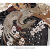Fiery Satin Phoenix Embroidery Stand Collar Sukajan Souvenir Jacket 12