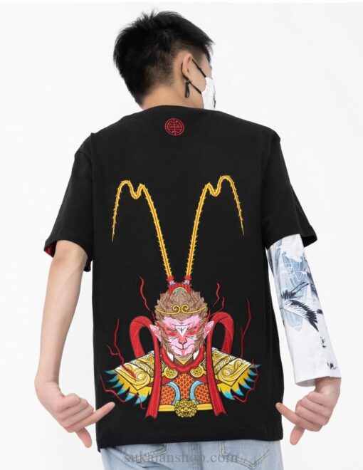 Monkey King Chinese Sukajan T-shirt 14