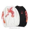 Fiery Retro Red Phoenix Sukajan Sweatshirt 7 Fiery Retro Red Phoenix Sukajan Sweatshirt 7