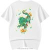 Men Embroidery Kirin Casual Dragon Summer T-Shirt 2 Men Embroidery Kirin Casual Dragon Summer T-Shirt 2