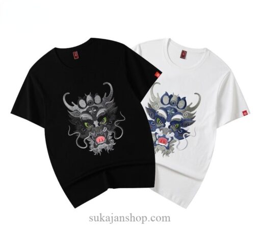 Dragon Vintage Summer Sukajan T-Shirt 10