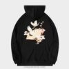 Autumn Japanese Crane Casual Streetwear Sukajan Hoodie 1 Autumn Japanese Crane Casual Streetwear Sukajan Hoodie 1
