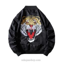 Roaring Tiger Embroidered Sukajan Bomber Jacket 1