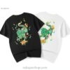 Men Embroidery Kirin Casual Dragon Summer T-Shirt 11 Men Embroidery Kirin Casual Dragon Summer T-Shirt 11